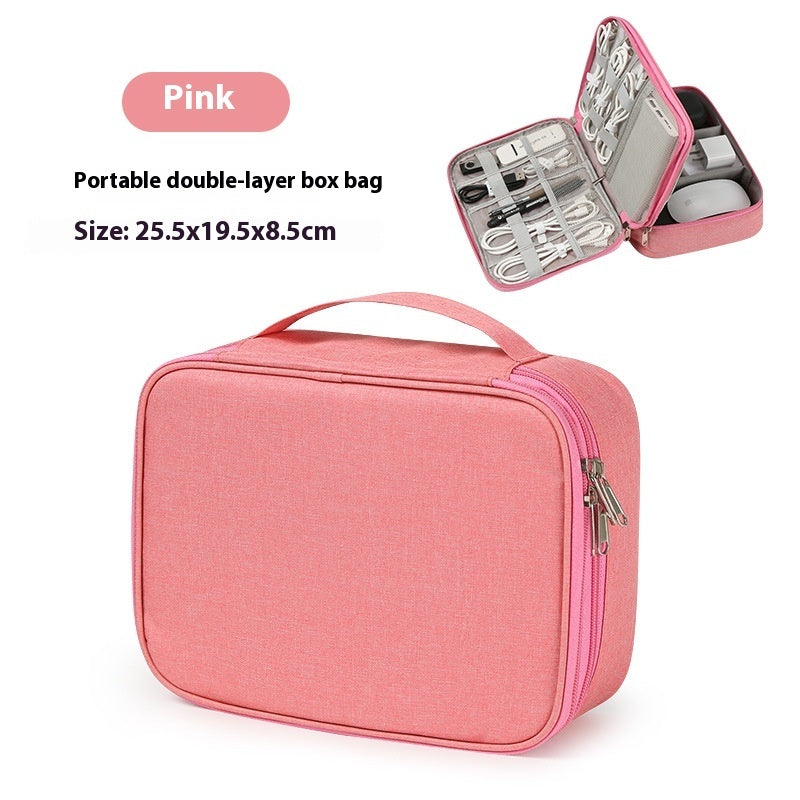 Portable Digital Storage Bag – Organize Cables, Power Banks & More