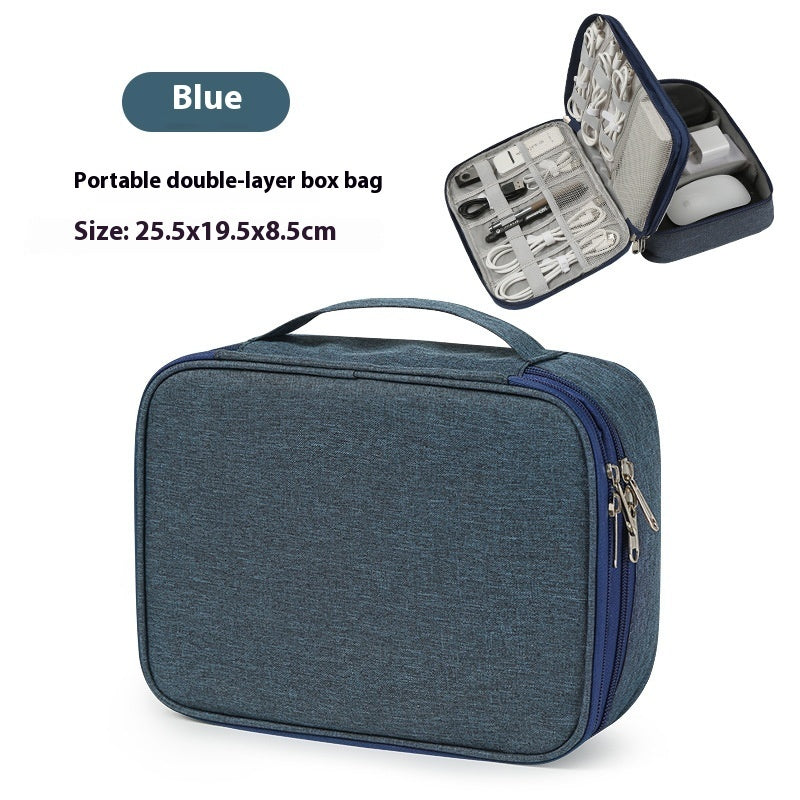 Portable Digital Storage Bag – Organize Cables, Power Banks & More