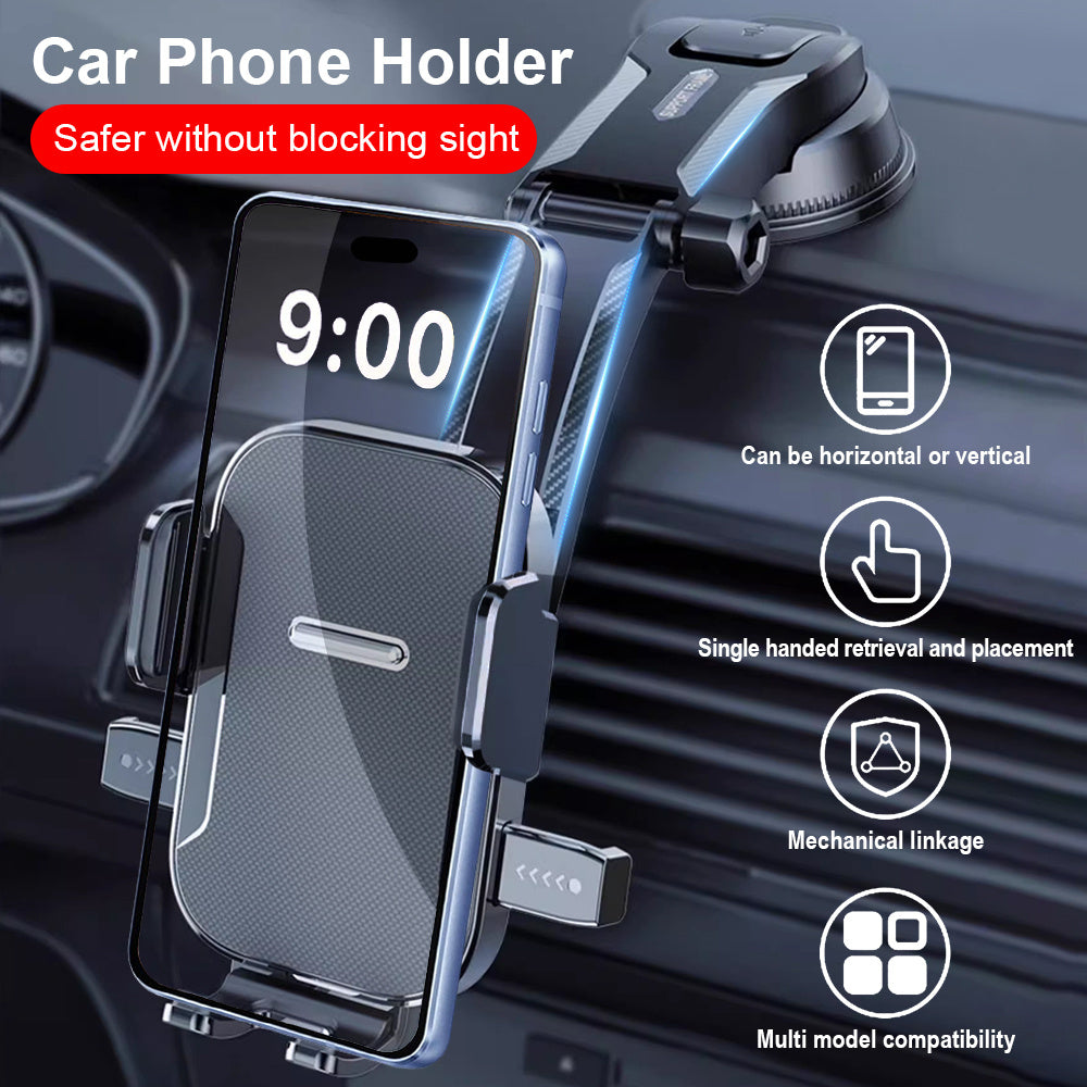 Ultimate Multi-Functional Car Phone Holder – Secure, Adjustable, Hands-Free!