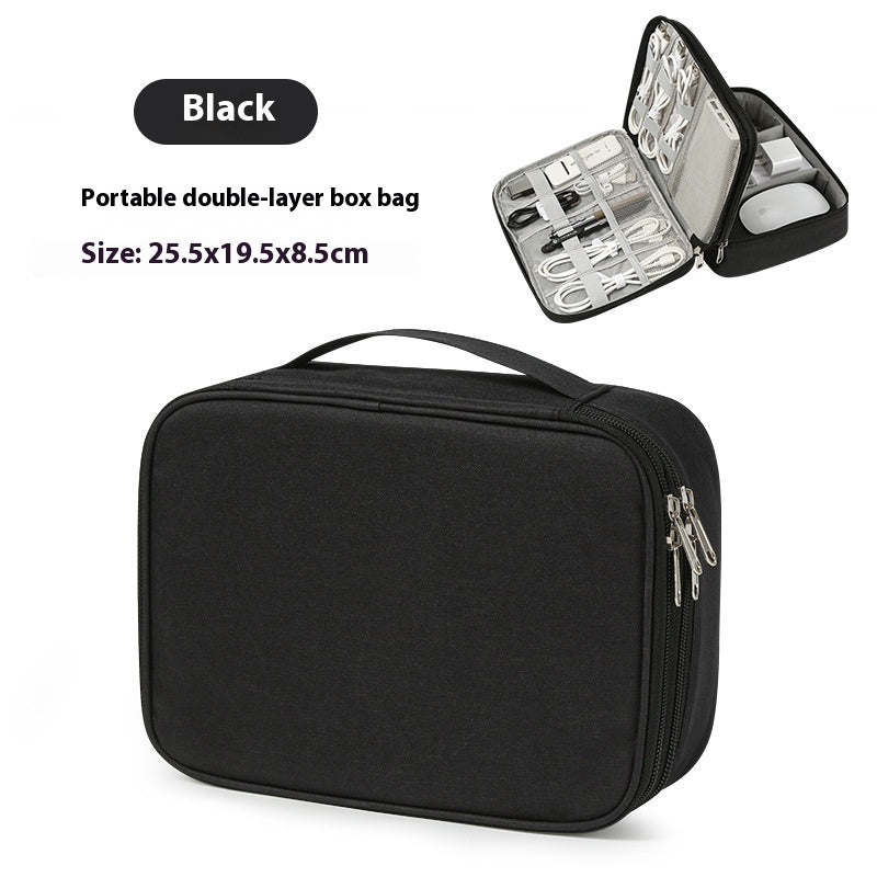 Portable Digital Storage Bag – Organize Cables, Power Banks & More