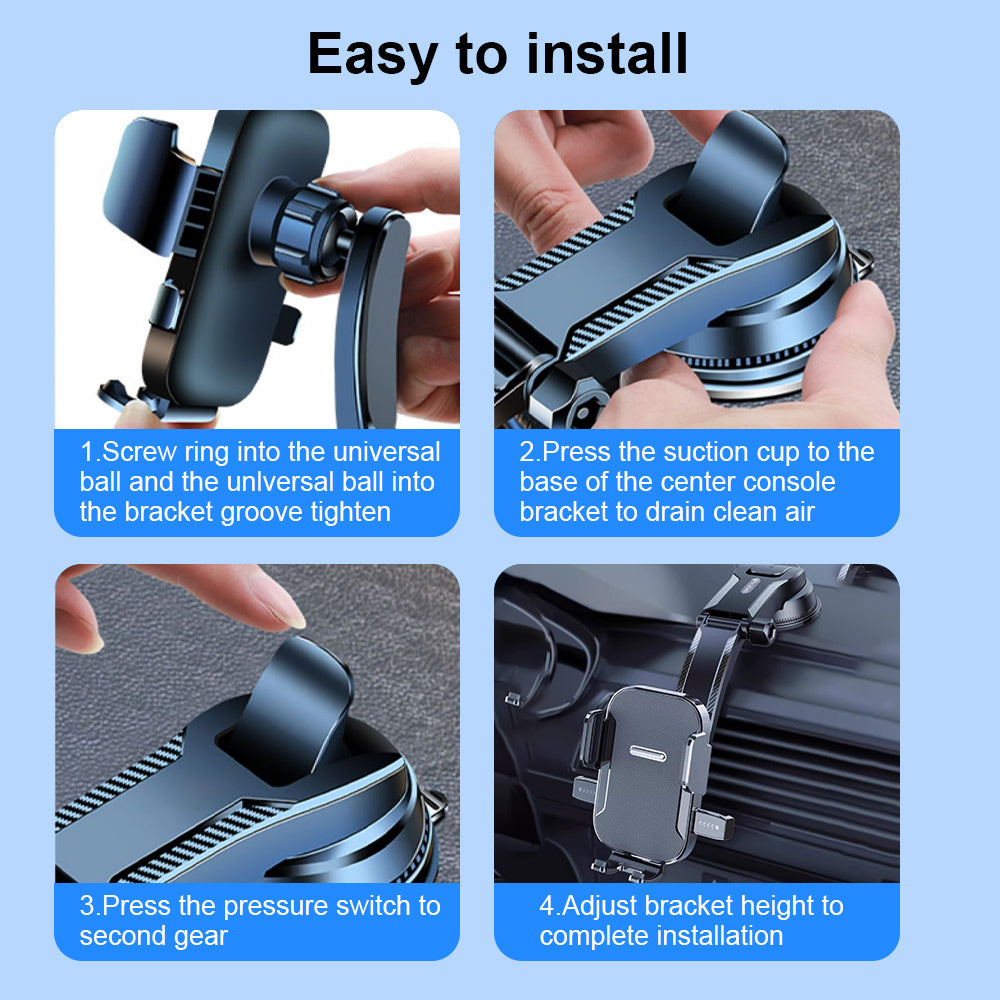 Ultimate Multi-Functional Car Phone Holder – Secure, Adjustable, Hands-Free!