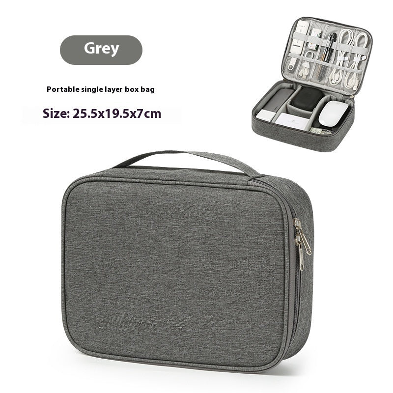 Portable Digital Storage Bag – Organize Cables, Power Banks & More