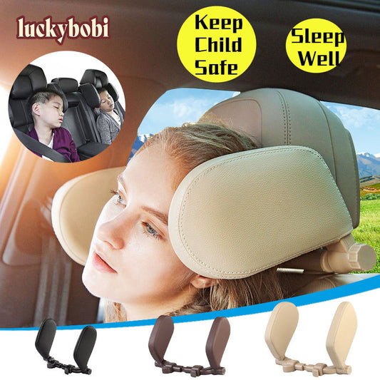 Ultimate Car Headrest Pillow – Travel Comfort for Kids & Adults!