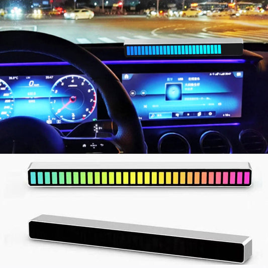 Voice-Activated RGB Car Light – Syncs to Music for Ultimate Ambiance!